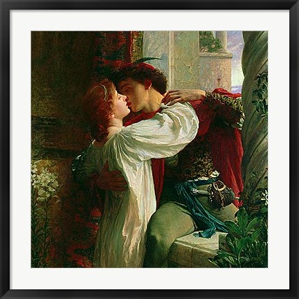 Framed Romeo And Juliet, 1884 Print