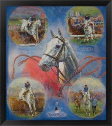 Framed Desert Orchid Print