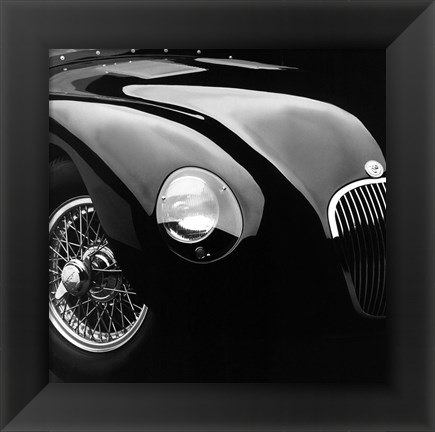 Framed Jaguar C-Type Print