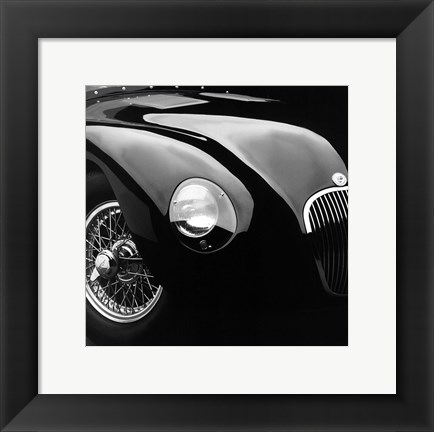 Framed Jaguar C-Type Print