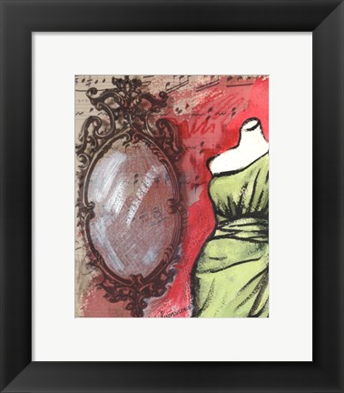 Framed Couture II Print