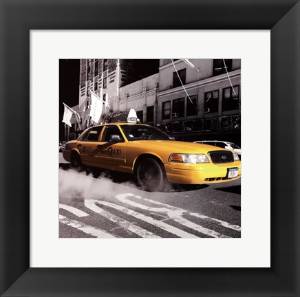 Framed City Streets IV Print