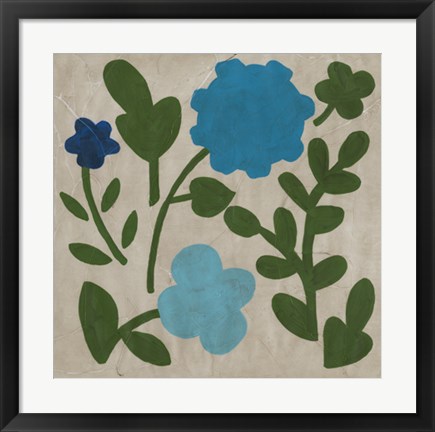 Framed Four Leaf Clover I Print