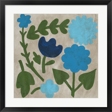 Framed Four Leaf Clover III Print