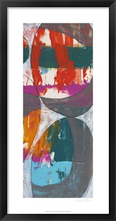 Framed Nested Ellipse II Print