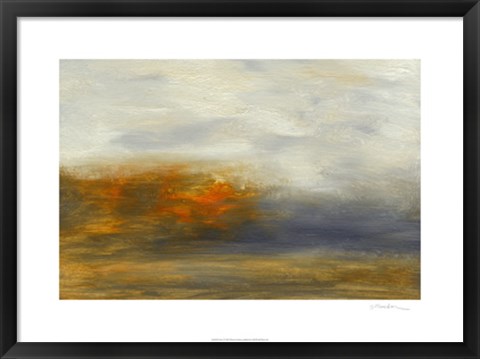 Framed Fiery I Print