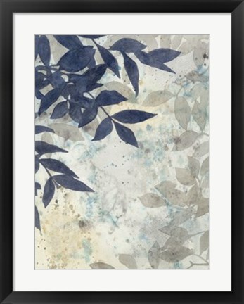 Framed Aquarelle Shadows I Print