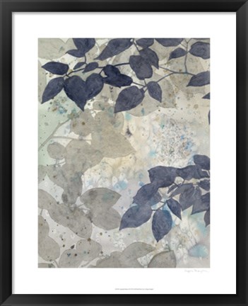 Framed Aquarelle Shadows II Print