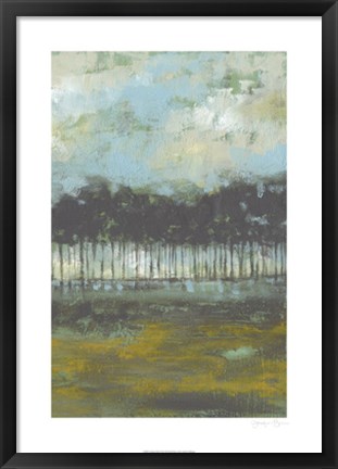 Framed Golden Field II Print