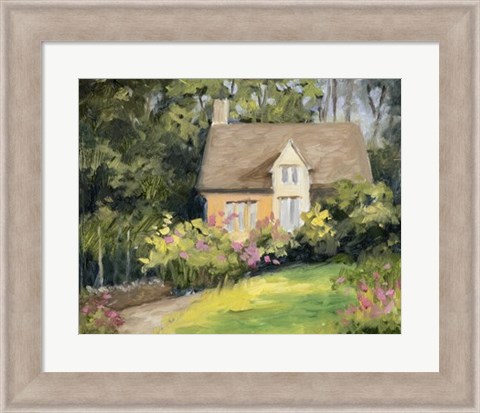 Framed Cotswold Cottage III Print