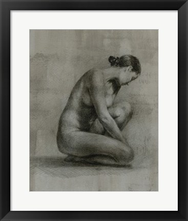 Framed Classic Figure Study I Print