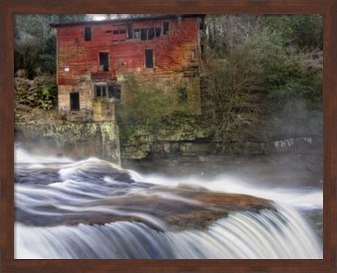 Framed Steamy Morning Print