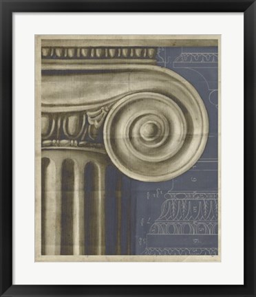 Framed Ionic Architecture I Print