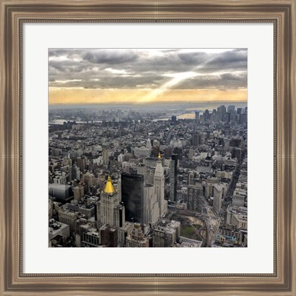 Framed Gold Tones Print