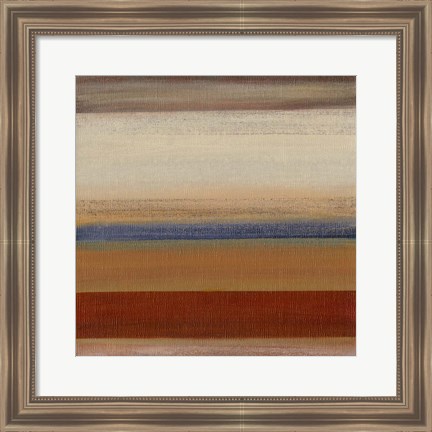 Framed Soft Sand I Print