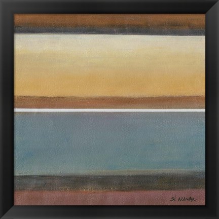 Framed Soft Sand III Print