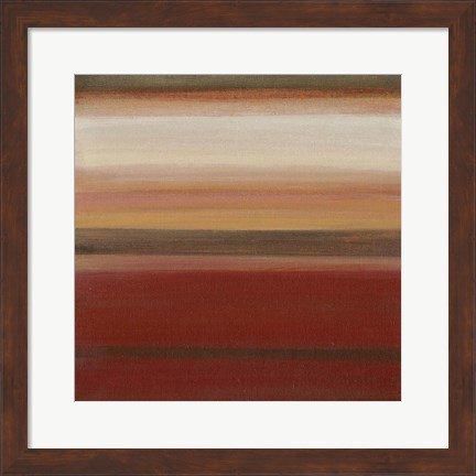 Framed Soft Sand VI Print