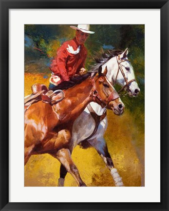 Framed In Stride Print