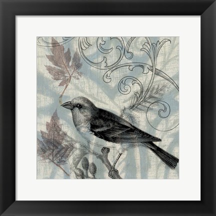 Framed Autumn Songbird II Print