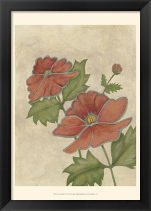 Framed Flower Medley IV Print