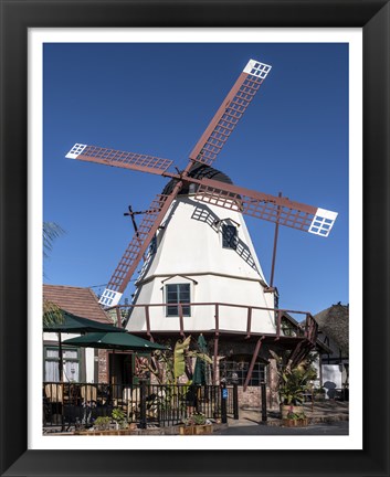 Framed Santa Ynez Valley of Santa Barbara County, California Print