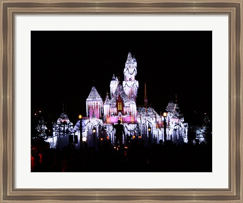 Framed Sleeping Beauty&#39;s Castle Print