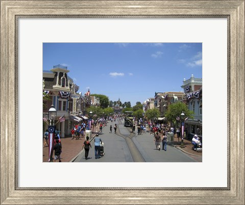 Framed Disneyland Main Street Print