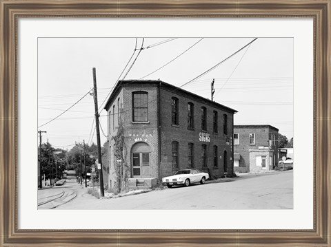 Framed Salem Manufacturing Company, Arista Cotton Mill, Winston-Salem, Forsyth County, NC Print