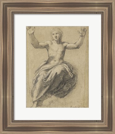 Framed Christ in Glory Print