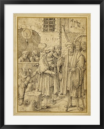 Framed Seven Acts of Mercy: Ransoming Prisoners Print