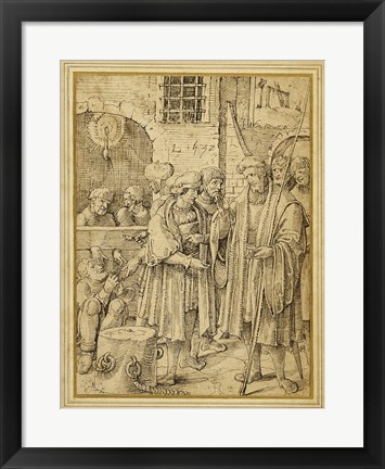 Framed Seven Acts of Mercy: Ransoming Prisoners Print