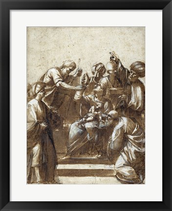 Framed Adoration of the Magi Print