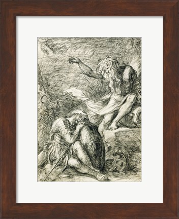 Framed Dream of Aeneas Print