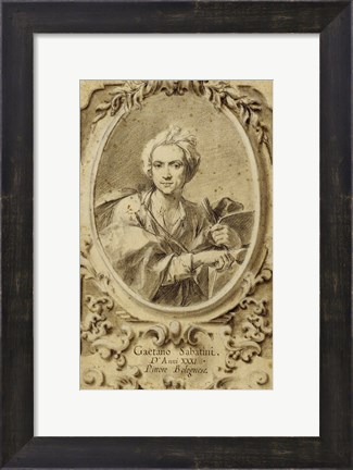 Framed Self-Portrait Print