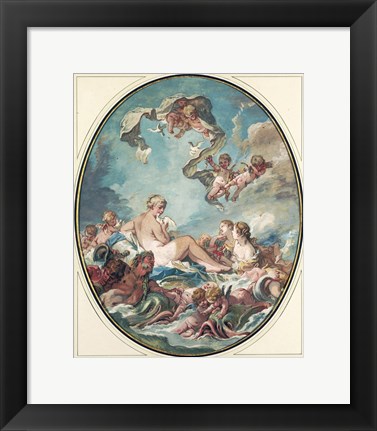 Framed Birth and Triumph of Venus Print