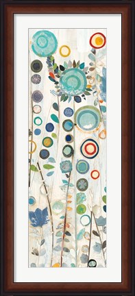 Framed Ocean Garden I Panel II Print