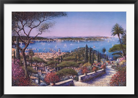 Framed Saint-Tropez Print