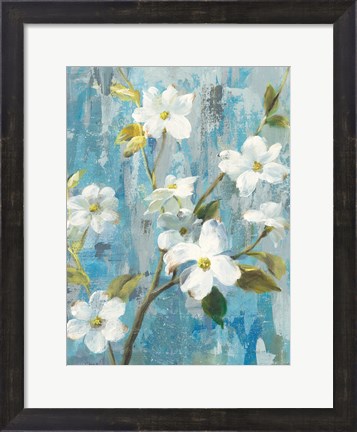 Framed Graceful Magnolia I Print