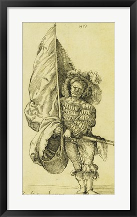 Framed Standard Bearer Print