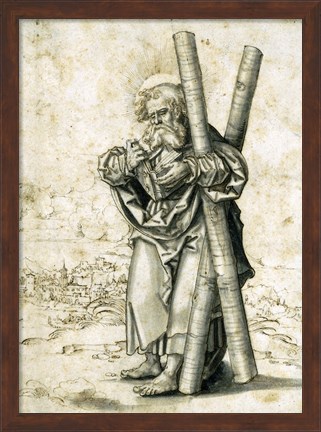 Framed Saint Andrew Print