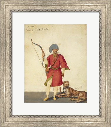 Framed Azappo Archer with a Cheetah Print