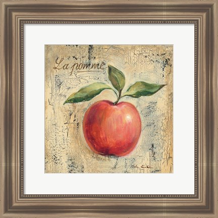 Framed La Pomme Print