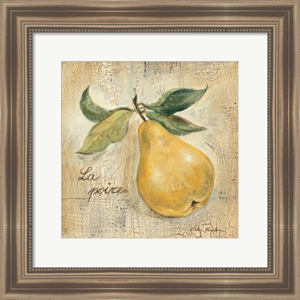 Framed La Poire Print