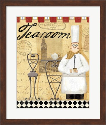 Framed Chef&#39;s Break IV Print