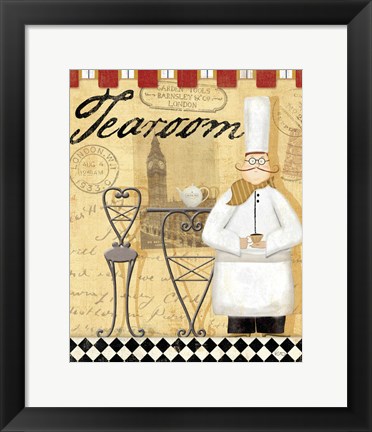 Framed Chef&#39;s Break IV Print