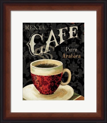 Framed Today&#39;s Coffee I Print