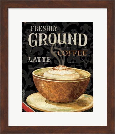 Framed Today&#39;s Coffee II Print