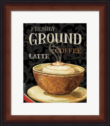 Framed Today&#39;s Coffee II Print