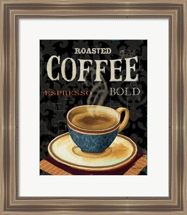 Framed Today&#39;s Coffee IV Print