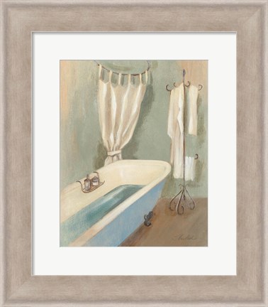 Framed Steam Bath III Print